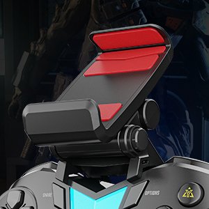 Mobile Game Controller Compatible with iPhone iPad(Ver.13 or Later, Only for MFi Games) / Android Smart Phone(Just for Ver.10) / PS4, ONE Pro Wireless Gaming Gamepad Joystick - Black 13 Mobile Game Controller Compatible with iPhone iPad(Ver.13 or Later, Only for MFi Games) / Android Smart Phone(Just for Ver.10) / PS4, ONE Pro Wireless Gaming Gamepad Joystick - Black-