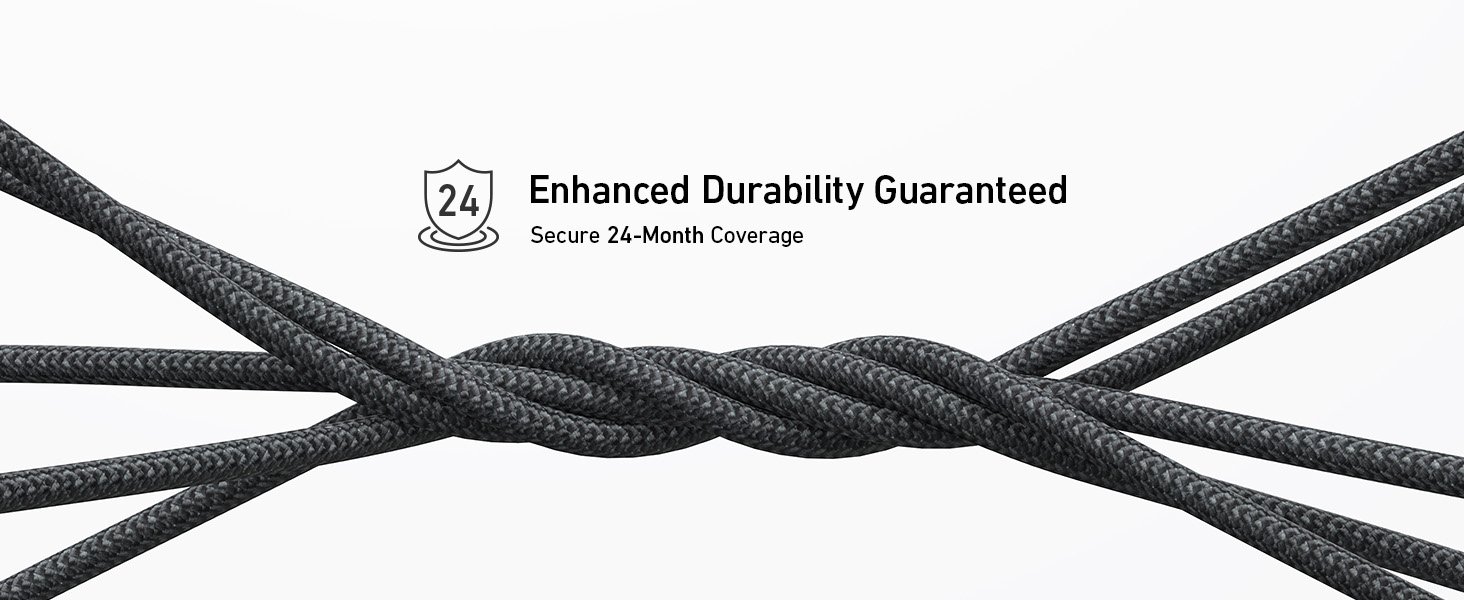 Anker USB C Cable, 240W Bio-Braided Type C Fast Charge Cord for iPhone 16/16 Pro, MacBook Pro 2020, iPad Pro,and More(USB 2.0, 10FT, Phantom Black) 10 Anker USB C Cable, 240W Bio-Braided Type C Fast Charge Cord for iPhone 16/16 Pro, MacBook Pro 2020, iPad Pro,and More(USB 2.0, 10FT, Phantom Black)-