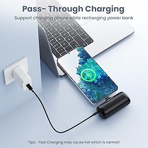Mini Portable Charger USB C Power Bank,5200mAh 15W PD Phone Charger for iPhone,Ultra-Compact Plug in Battery Pack Compatible with iPhone 16/16Plus/15/15Plus/15Pro Max,Samsung S25/S24,iPad,Android etc 13 Mini Portable Charger USB C Power Bank,5200mAh 15W PD Phone Charger for iPhone,Ultra-Compact Plug in Battery Pack Compatible with iPhone 16/16Plus/15/15Plus/15Pro Max,Samsung S25/S24,iPad,Android etc-