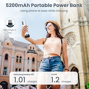 Mini Portable Charger USB C Power Bank,5200mAh 15W PD Phone Charger for iPhone,Ultra-Compact Plug in Battery Pack Compatible with iPhone 16/16Plus/15/15Plus/15Pro Max,Samsung S25/S24,iPad,Android etc 14 Mini Portable Charger USB C Power Bank,5200mAh 15W PD Phone Charger for iPhone,Ultra-Compact Plug in Battery Pack Compatible with iPhone 16/16Plus/15/15Plus/15Pro Max,Samsung S25/S24,iPad,Android etc-