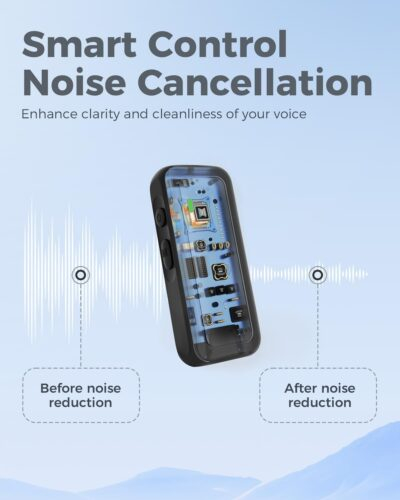 Diivoo 3 in 1 Wireless Lavalier Microphones, Wireless Mic for Camera Campatible iPhone, Android, Camera, USB-C Mini Mic, 100ft Transmission, 10-Hour Battery, Noise Cancelling for Video Recording - 이미지 4