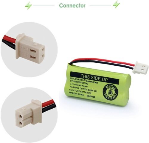 GEILIENERGY BT162342 BT262342 Battery Compatible with BT183342 BT283342 BT166342 BT266342 Vtech CS6114 CS6419 CS6719 with AT&T EL52300 CL80112 CS6719-2 Cordless Handsets (Pack of 4) - 이미지 5
