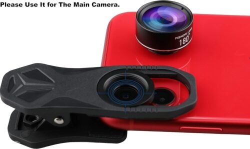 180° fisheye Lens for iPhone Samsung Google Android Smartphone,with Clip,Cell Phone Lens,anamorphic Lens,Funny Pictures - 이미지 4