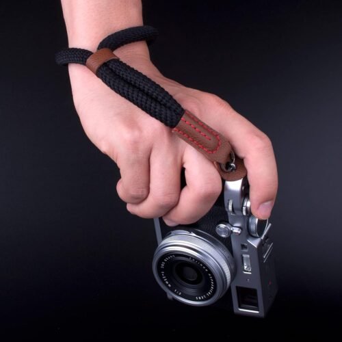 VKO Camera Wrist Strap,Hand Strap lanyard for DSLR SLR Mirrorless Camera Rope Adjustable Safety Strap(Black) - 이미지 3