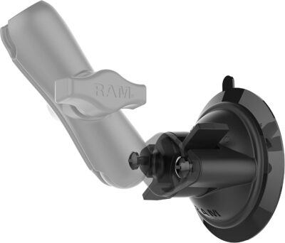 RAM Mounts Twist-Lock Suction Cup Base RAP-224-1U Compatible with RAM B Size 1" Ball Components - 이미지 3