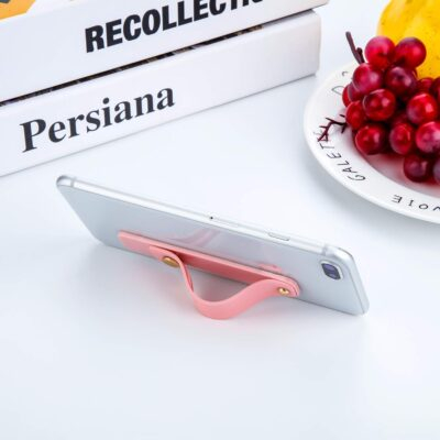 Weewooday 6 Pieces Phone Grip Holder Cell Phone Grip Strap Telescopic Finger Strap Stand Universal Finger Kickstand for Most Smartphones(Soft Colors) - 이미지 6