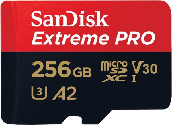 Unleash Speed: SanDisk 256GB Extreme PRO® microSD™ Card—Powerful Performance with 200MB/s Read!