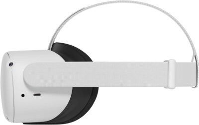Oculus Quest 2 256GB Advanced All-in-One Virtual Reality VR Headset Set, White (Renewed) - 이미지 3