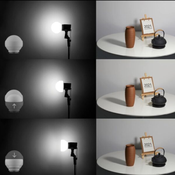 Illuminate Your Shots: The Ultimate Godox ML-CD15 Flash Diffuser Modifier Set with Triple Adapters! - Image 5