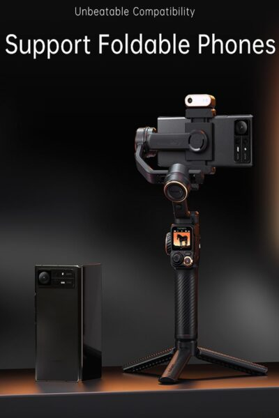 hohem iSteady M7 Gimbal Stabilizer for iPhone Android Smartphone with AI Tracking,3-Axis Phone Gimbal with Fill Light and 1.4" Detachable Touchscreen Remote Control for YouTube TikTok Vlogging Travel - 이미지 8
