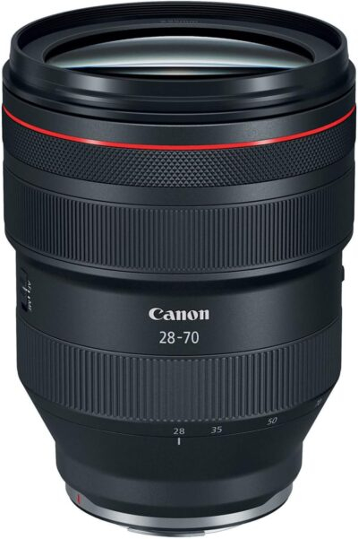 Canon RF28-70mm F2 L USM Lens, Zoom Lens, Compatible with EOS R Series Mirrorless Cameras, Black