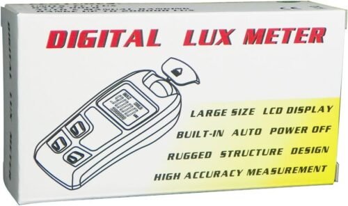 Light Meter, Digital Luxmeter, Digital Illuminance Meter, Range up to 200,000 Lux, Luxmeter with LCD Display for Plants, Car Headlights, Home & Office LEDs Light Photograph - 이미지 5
