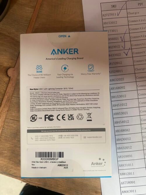 Anker New Nylon USB C to Lightning Cable, Apple MFi Certified for iPhone 14 Series, and More (6FT, Black) - 이미지 13