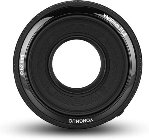 YONGNUO YN50mm F1.8C Lens, Large Aperture Auto Focus Lens, 50MM F1.8 for Canon EF Mount EOS Cameras Black - 이미지 9