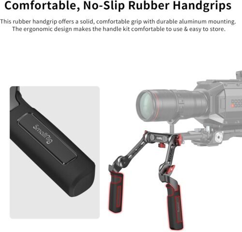 SMALLRIG Rosette Handle Kit with Rosette Extension Arm for Camera Shoulder Rig Support - 2002 - 이미지 7