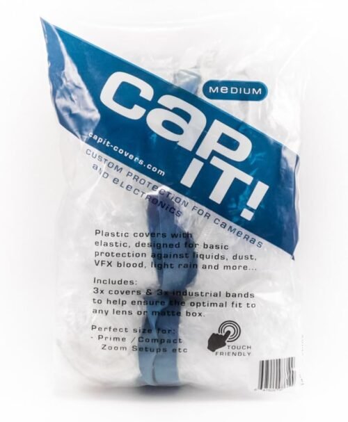 3 Pack CAP IT! Covers (Medium) Camera & Electronics Protection Perfect for ARRI, RED, Sony, PANASONIC, PANAVISION, STEADICAM, GIMBLE RIGS