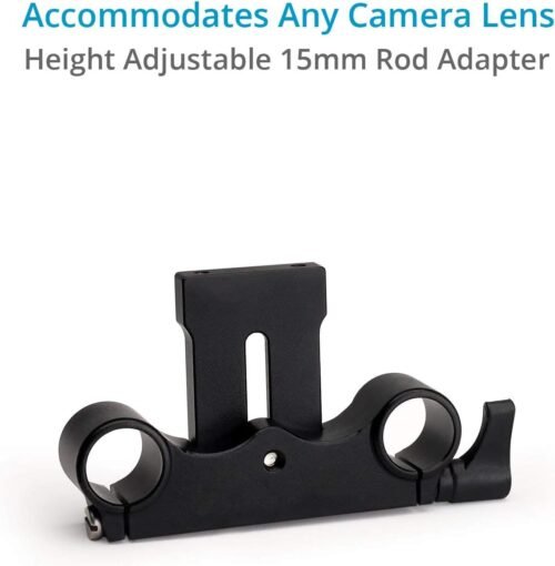 Power DSLR Camera Cage with MB-600 Matte Box Combo Kit. 4x4 Filter Holders, Lenses up to 95mm Diameter, Supports 15mm Rods. for DSLR/DSLM Handheld Camera. (FC-CTH-01) - 이미지 9