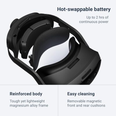 HTC Vive Focus Vision VR Headset with DisplayPort PC Streaming Kit & Starter Game Pack - 이미지 8
