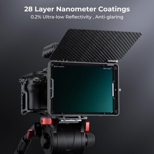 K&F Concept 4'' x 5.65'' Square ND0.9 (3 Stops) ND1.8 (6 Stops) Filters Kit ND8 ND64 Cinema Neutral Density Filter Set Compatible with NEEWER, Tilta, SmallRig Matte Box with 28-Multi Coatings - 이미지 5
