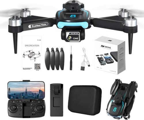 Dual-camera Folding UAV 4K HD Aerial Photography Drone, Brushless Motor, Mobile Phone Control, Multiple Flight Modes - 이미지 8