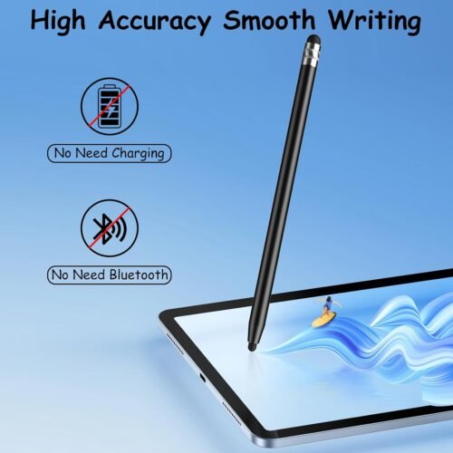 Stylus for Touch Screens, Digiroot 4-Pack Stylus Pens High Sensitivity & Precision Capacitive Stylus for iPhone/iPad Pro/Tablets/Samsung/Galaxy/PC…… - 이미지 8