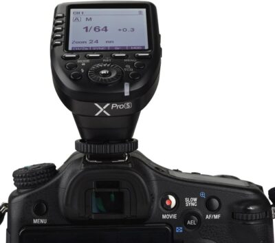 Godox XPro-S Compatible for Sony TTL Wireless Flash Transmitter Trigger 1/8000s HSS TTL-Convert-Manual Function Large LCD Screen Slanted Design 11 Customizable Functions 5 Dedicated Group Buttons - 이미지 4