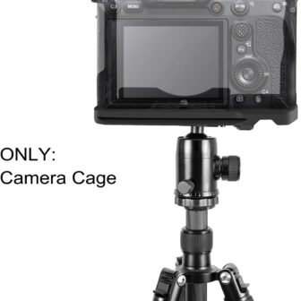 A7ii A7Riii A7iii cage,A9 / A7III / A7M3 / A7Riii / A7ii Camera Cage for Sony A9 A7M3 A7III A73 A7RIII A7R3 A7II Camera Case Rig Cold Shoe - 이미지 8