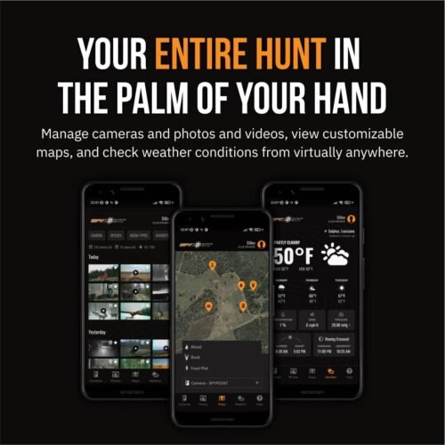 SPYPOINT Flex G-36 Twin Pack Cellular Trail Camera, 36MP Photos and 1080p Videos with Sound, GPS Enabled, Dual-Sim LTE Connectivity, 100' Flash & Detection Range, Responsive Trigger up to .3S - 이미지 3