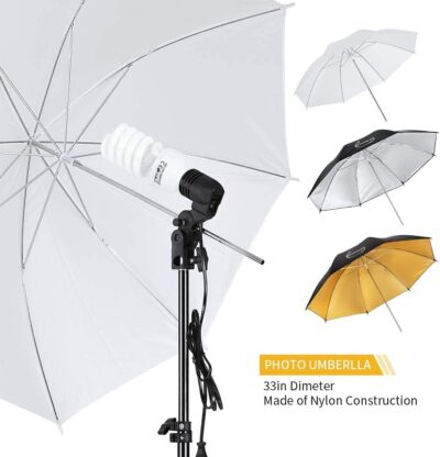 Photography Lighting Kit, Softbox Lighting Kit with Photo Backdrop for Product Photography, Portrait photography, Video Shooting Photography - 이미지 3