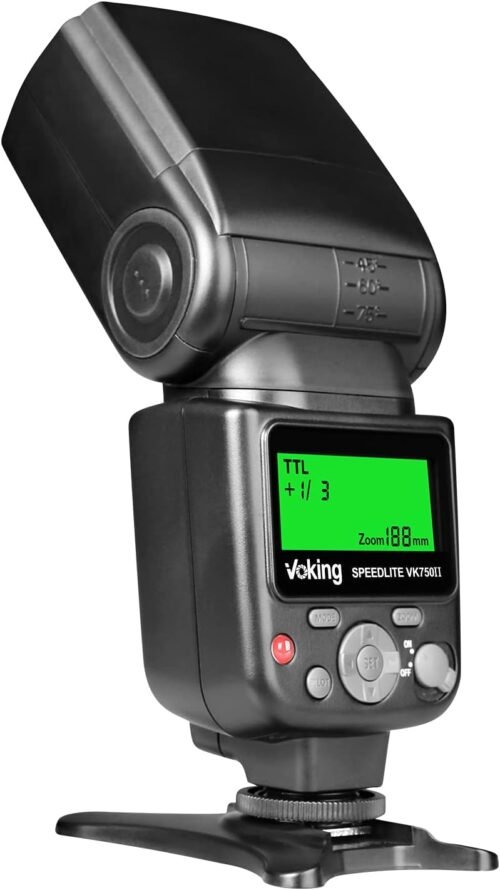 VK750II TTL Camera Speedlite Flash Compatible with Nikon D3500 D3400 D3300 D3200 D3100 D5600 D7100 D7200 D5300 D5500 D500 D850 D750 and Other DSLR Cameras - 이미지 4