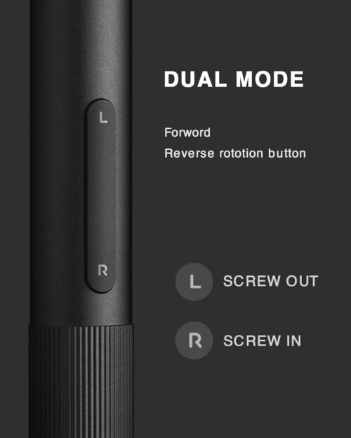 Xiaomi Electric Precision Screwdriver, All-Metal Gearbox, Powerful Magnetic Motor, Rechargeable Lithium Battery, S2 Steel Screwdriving Bits, Type-C Charging, Aluminium Alloy Case, Grey - 이미지 5
