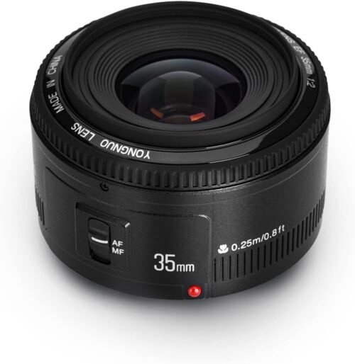 YONGNUO YN35mm F2 Lens 1:2 AF/MF Wide-Angle Fixed/Prime Auto Focus Lens for Canon EF Mount EOS Camera - 이미지 9