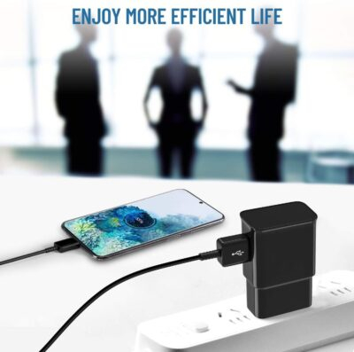 Phone Charger Android,Samsung Charger Fast Charging Cord Type C with USB C Charge Cable 6.6Ft for Samsung Galaxy S25/S24/S23/S22/S21/S20/S10/S10 Plus/S10E/S9/S8/S21Ultra/S22+/S22 Ultra/Note 8/9/10/20 - 이미지 6
