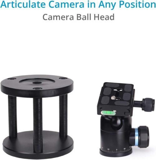 PROAIM Overhead 12ft Modular Studio Rig for Camera/Gimbal/Light Setups. Payload up to 11kg / 24lb. for Photography, Videography. (P-OHLR-01) - 이미지 5