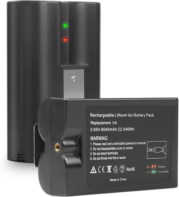 Empower Your Security: Dual-Pack Rechargeable Batteries for Ring Doorbell & Camera Series - Image 2