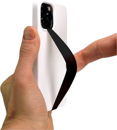 Phone Loops Silicone Elastic Phone Holder, Hand Strap, Light Slim & Discreet Grip