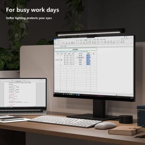 Xiaomi Mi Computer Monitor Light Bar - Easy Installation, Extra Computer Lighting w/o Taking Desktop Space, with Wireless Remote Control Adjusting Lights Easily - 이미지 3