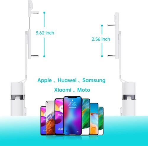 Ambertronix 40” Selfie Stick Tripod Quadrapod, Onboard Light, Wireless Bluetooth Remote, Extendable, Stainless Steel, 3 Light Modes, 9 Brightness Levels, Compatible with All iPhone & Android Devices - 이미지 7