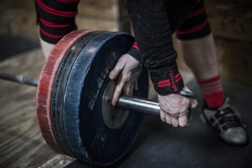 Harbinger Red Line 18-Inch Weightlifting Wrist Wraps for Men and Women (Pair) - 이미지 3