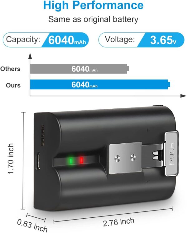 Empower Your Security: Dual-Pack Rechargeable Batteries for Ring Doorbell & Camera Series - Image 3