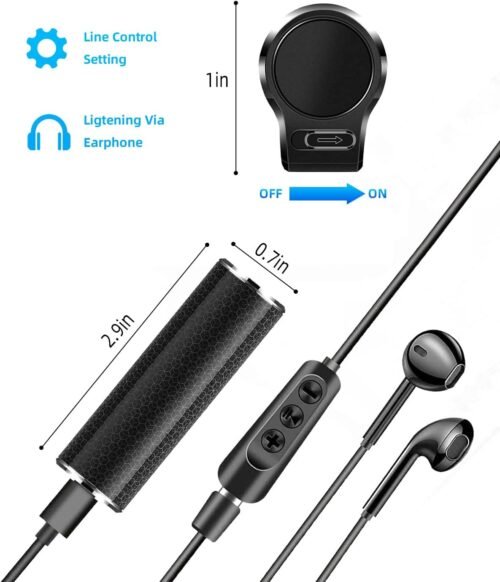 128G Magnetic Voice Recorder with AI-Intelligent Triple Noise Reduction,35 Days Continuous Recording Device,Voice Activated Audio Recorder,Digital Voice Recorder for Meetings/Interviews/Classroom… - 이미지 6