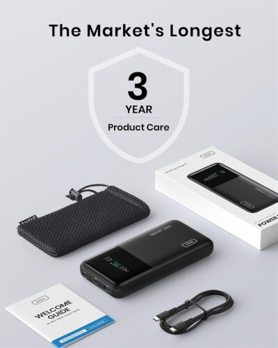 INIU 140W Power Bank, 27000mAh High Capacity Laptop Portable Charger, USB C in&Out Tablet Powerbank, Digital Display Phone Charger, Travel Charger Compatible with iPhone 16, iPad, MacBook, Laptop etc. - 이미지 7