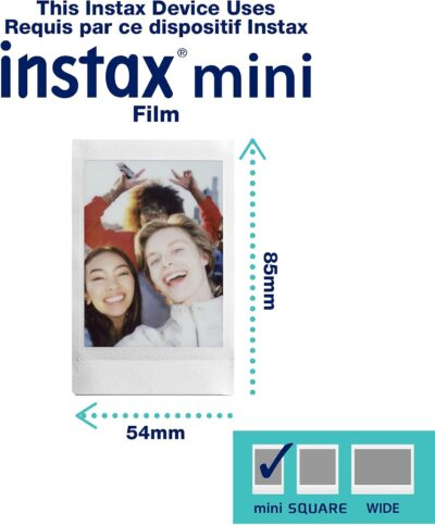 Fujifilm Instax Mini 11 Instant Camera - Charcoal Grey - 이미지 6