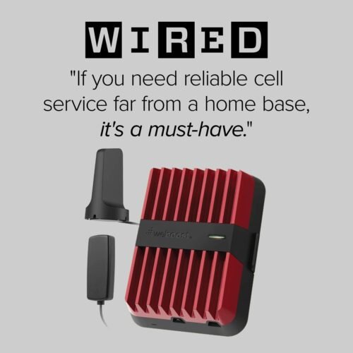 weBoost Drive Reach - Vehicle Cell Phone Signal Booster | 5G & 4G LTE | Magnetic Roof Antenna | Boosts All U.S. Carriers - Verizon, AT&T, T-Mobile | Made in the U.S. | FCC Approved (model 470154) - 이미지 2