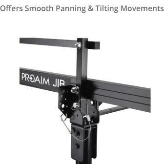 PROAIM 12ft Camera Crane Jib with Stand for Gimbals, Pan-Tilt & Fluid Head. for DSLR Video Cameras up to 8kg / 17.6lb (P-12-JS) - 이미지 6