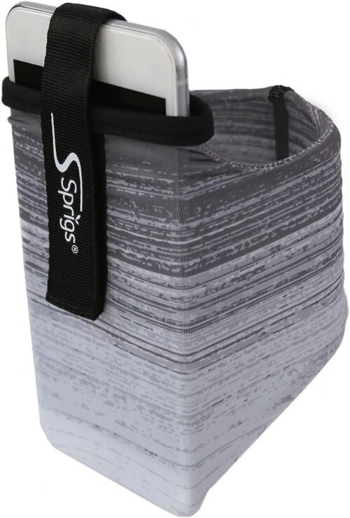 Sprigs Phone Armband Sleeve for iPhone 14, 13, 12, 11, X Galaxy Z, S22, S21, S20 Google Pixel 7, 6, 5. The Lightest & Most Comfortable Running Armband, Stretches to Fit All Phones with Case for Women & Men - 이미지 2