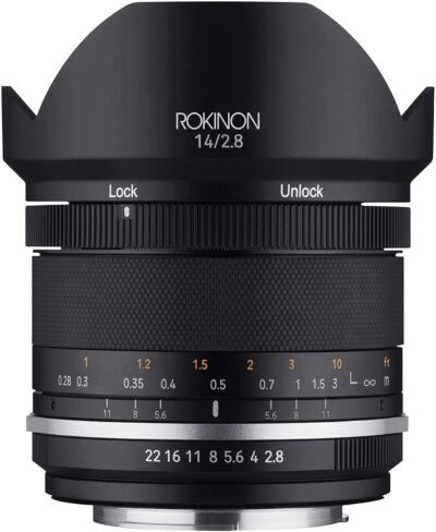 Rokinon Series II 14mm F2.8 Weather Sealed Ultra Wide Angle Lens for Canon EF