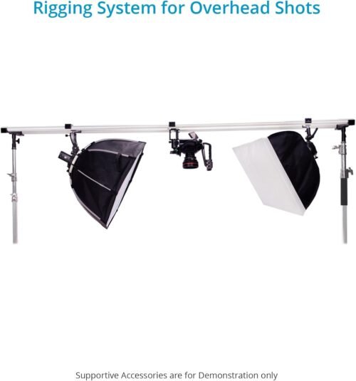 PROAIM Overhead 12ft Modular Studio Rig for Camera/Gimbal/Light Setups. Payload up to 11kg / 24lb. for Photography, Videography. (P-OHLR-01) - 이미지 3