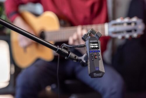 Zoom H1essential Stereo Handy Recorder (2024 Model, Essential Series) with 32-Bit Float, Accessibility, X/Y Microphones, USB Microphone, Portable, for Musicians, Podcasters, Filmmakers - 이미지 6