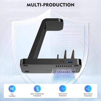 Wireless Charger for iPhone - 5 in 1 Charging Station for Multiple Devices Apple: Fast Wireless Charging Stand Dock for iPhone 16e 16 15 14 13 12 Pro Max Apple Watch Airpods - 이미지 5